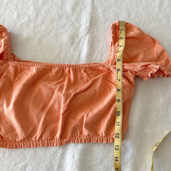 Abercrombie Orange Crop Top - Picture 6 of 6